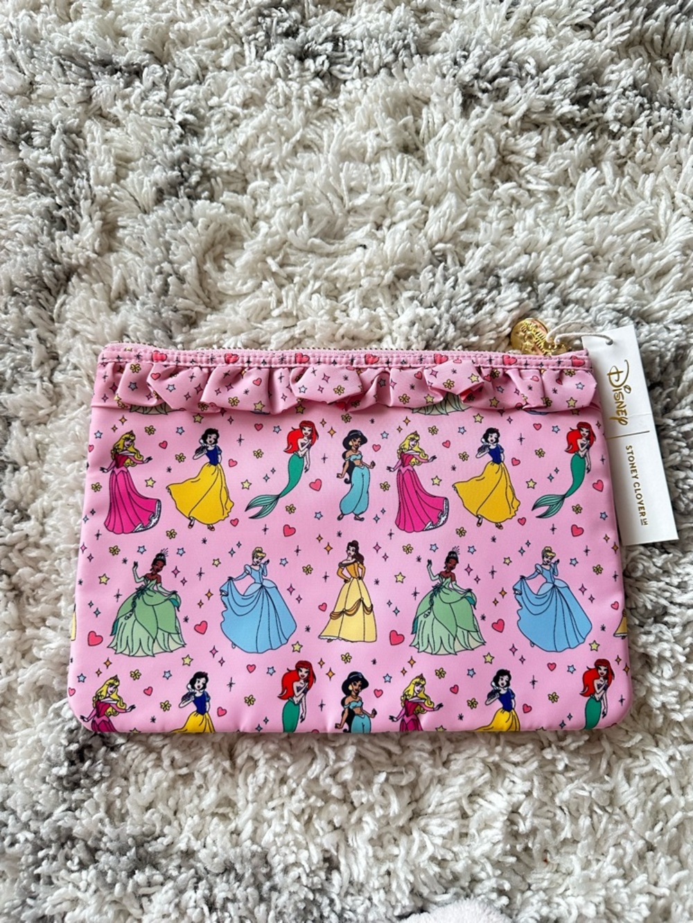 Stoney Clover Lane Never Stop Dreaming Princess Fanny bag backpack flat pouch - Picture 5 of 5